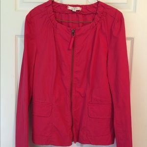 Zip up jacket for work or play